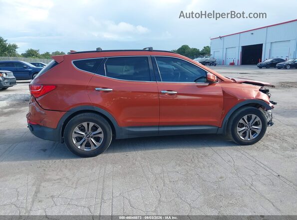 5XYZU3LB9GG336762 2016 HYUNDAI SANTA FE SPORT Orange Widok zestawu wskaźników