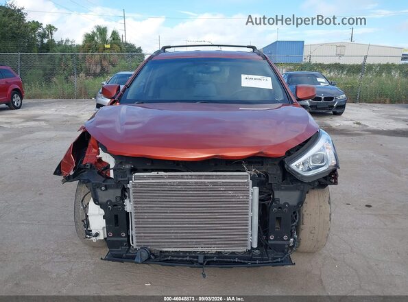 5XYZU3LB9GG336762 2016 HYUNDAI SANTA FE SPORT Orange Widok z przodu