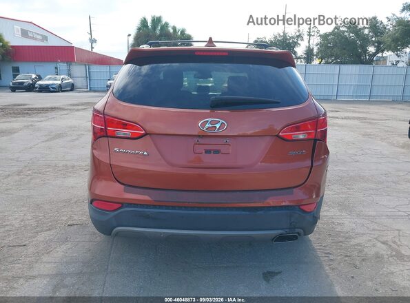 5XYZU3LB9GG336762 2016 HYUNDAI SANTA FE SPORT Orange 