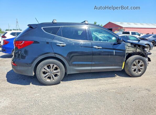 5XYZUDLB0GG308841 2016 HYUNDAI SANTA Black Tył prawy