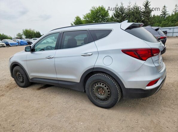 5XYZUDLB0HG455520 2017 HYUNDAI SANTA Silver Tył lewy