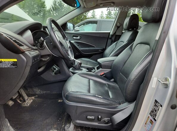 5XYZUDLB0HG455520 2017 HYUNDAI SANTA Silver Widok wnętrza z przodu
