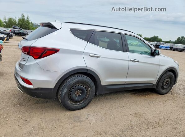 5XYZUDLB0HG455520 2017 HYUNDAI SANTA Silver Tył prawy