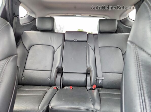 5XYZUDLB0HG455520 2017 HYUNDAI SANTA Silver Widok tylnych siedzeń