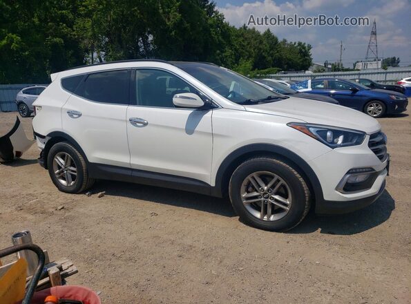 5XYZUDLB3HG422348 2017 HYUNDAI SANTA White Передня права чверть