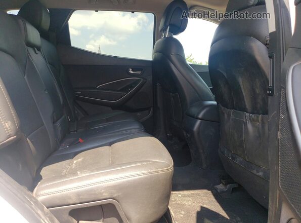 5XYZUDLB3HG422348 2017 HYUNDAI SANTA White Вид задньої частини салону