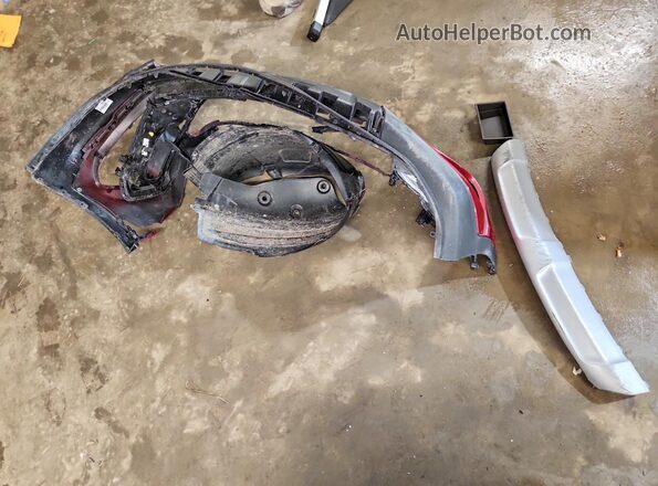 5XYZUDLB5HG390857 2017 HYUNDAI SANTA Red Widok naklejki z numerem VIN