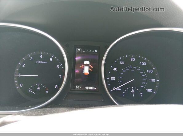 5XYZUDLB6HG415782 2017 HYUNDAI SANTA FE SPORT White Вид задніх сидінь