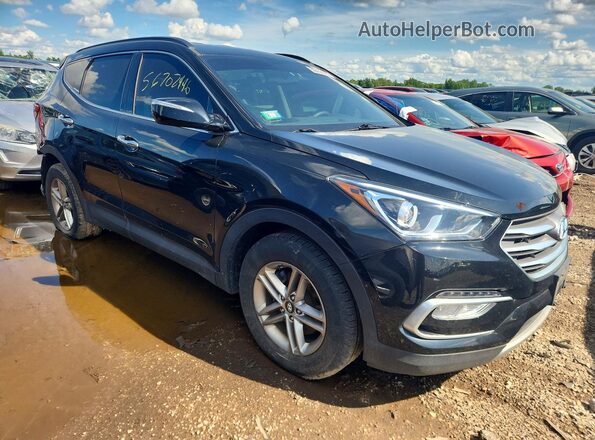 5XYZUDLB6JG547379 2018 HYUNDAI SANTA Gray Delantero derecho