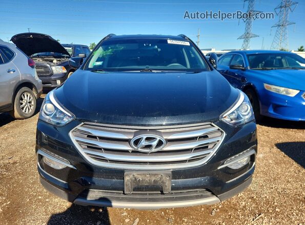 5XYZUDLB6JG547379 2018 HYUNDAI SANTA Gray Vista frontal
