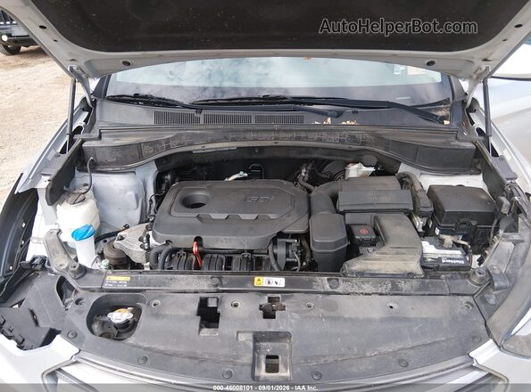 5XYZUDLB8HG385443 2017 HYUNDAI SANTA FE SPORT Silver Вид ззаду