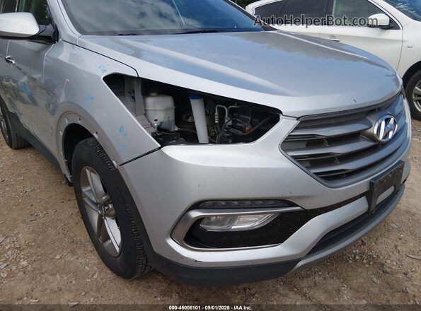5XYZUDLB8HG385443 2017 HYUNDAI SANTA FE SPORT Silver Вид спереду