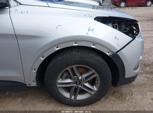 5XYZUDLB8HG385443 2017 HYUNDAI SANTA FE SPORT Silver 