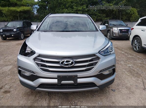 5XYZUDLB8HG385443 2017 HYUNDAI SANTA FE SPORT Silver Вид задньої частини салону