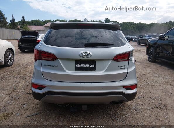 5XYZUDLB8HG385443 2017 HYUNDAI SANTA FE SPORT Silver 