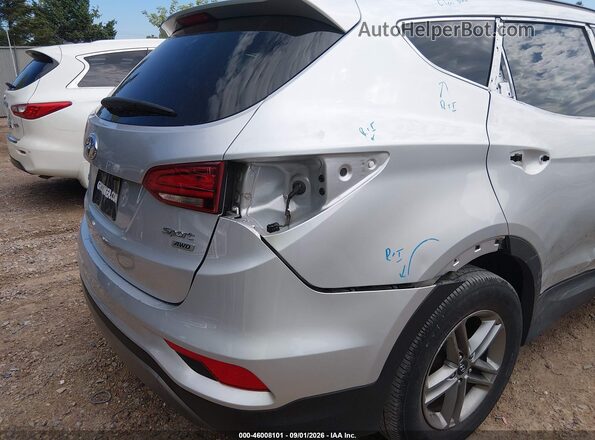 5XYZUDLB8HG385443 2017 HYUNDAI SANTA FE SPORT Silver 