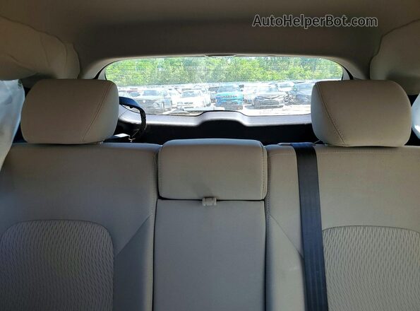 5XYZUDLB9GG313486 2016 HYUNDAI SANTA Black Вид задніх сидінь