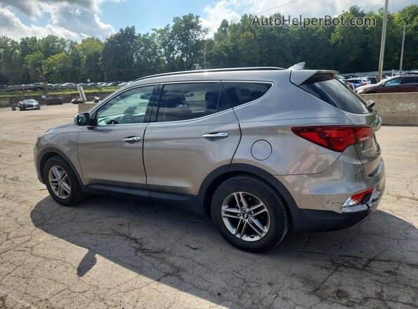 5XYZUDLBXHG378882 2017 HYUNDAI SANTA Gray Задня ліва чверть