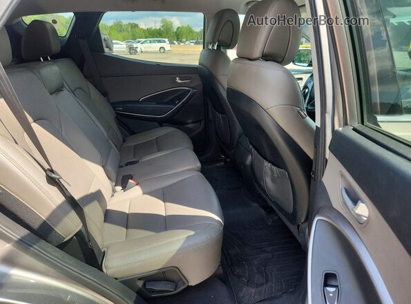 5XYZUDLBXHG378882 2017 HYUNDAI SANTA Gray Вид задньої частини салону
