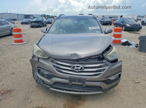 5XYZW4LA3HG489906 2017 HYUNDAI SANTA Gray Front view
