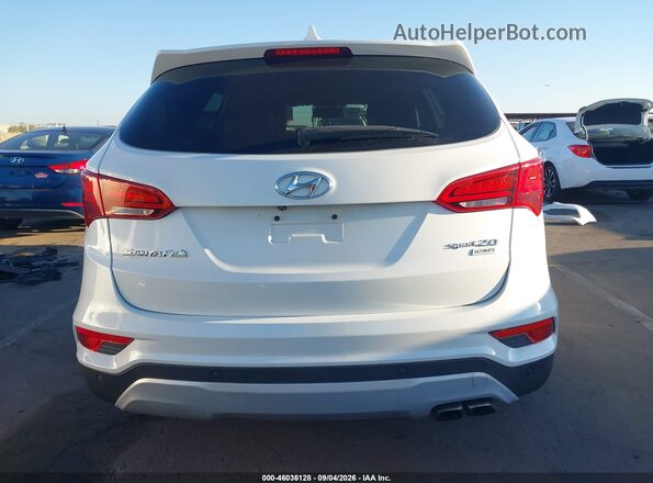 5XYZW4LA5HG436883 2017 HYUNDAI SANTA FE SPORT White 