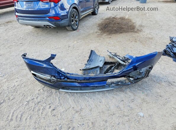 5XYZW4LA7JG533704 2018 HYUNDAI SANTA Синий Вид наклейки с VIN-кодом