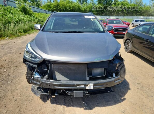 5XYZWDLA3JG563671 2018 HYUNDAI SANTA Silver Вид спереду