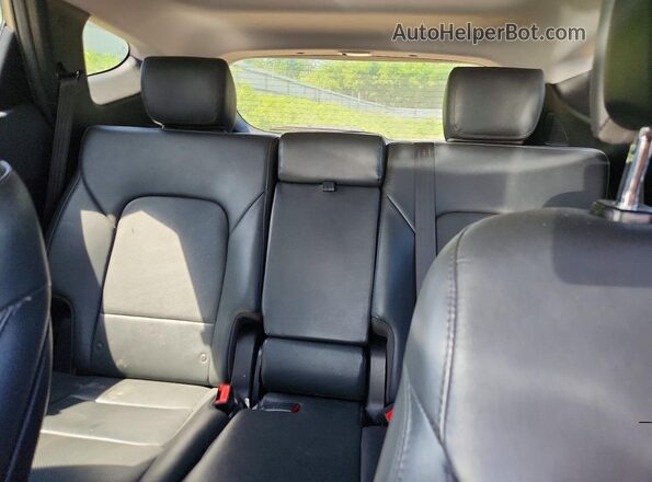 5XYZWDLA3JG563671 2018 HYUNDAI SANTA Silver Вид задніх сидінь