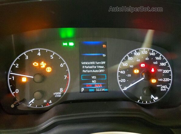 5YFB4MBEXRP187439 2024 TOYOTA COROLLA Blue Instrument cluster view
