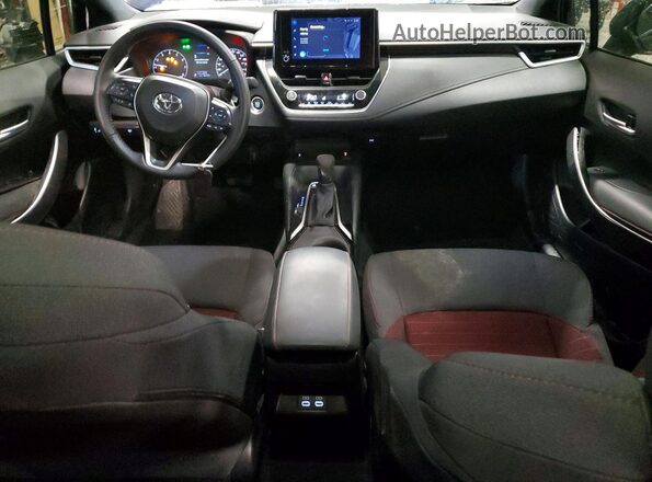 5YFB4MBEXRP187439 2024 TOYOTA COROLLA Blue Dashboard view
