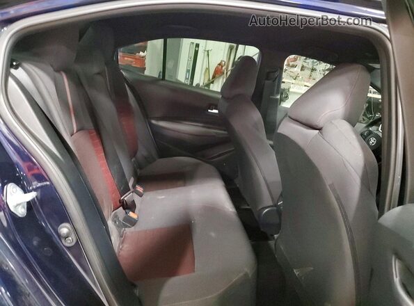 5YFB4MBEXRP187439 2024 TOYOTA COROLLA Blue Rear seats view