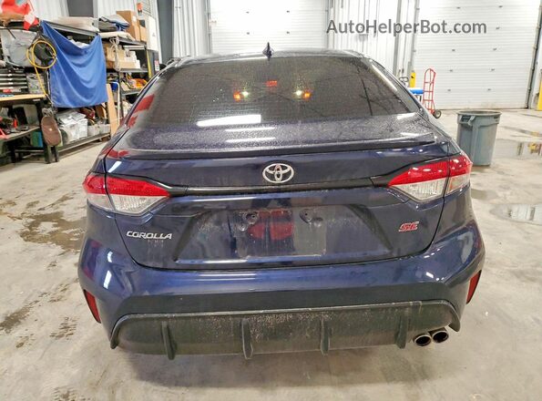 5YFB4MBEXRP187439 2024 TOYOTA COROLLA Blue Rear view