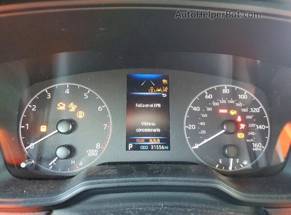5YFB4MDE2RP167294 2024 TOYOTA COROLLA White Instrument cluster view