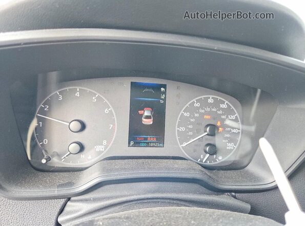 5YFB4MDE2SP289353 2025 TOYOTA COROLLA Black Vista del cuadro de instrumentos