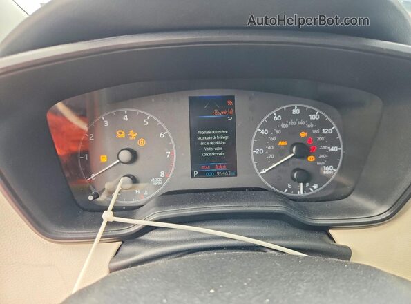 5YFB4MDE2SP321427 2025 TOYOTA COROLLA Blue Սարքավորումների վահանակի տեսք