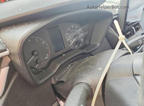 5YFB4MDE2SP358252 2025 TOYOTA COROLLA Silver Սարքավորումների վահանակի տեսք