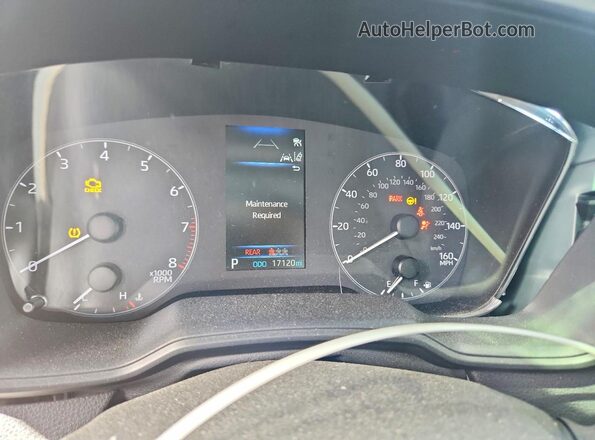 5YFB4MDE3SP280564 2025 TOYOTA COROLLA Blue ხელსაწყოთა პანელის ხედი