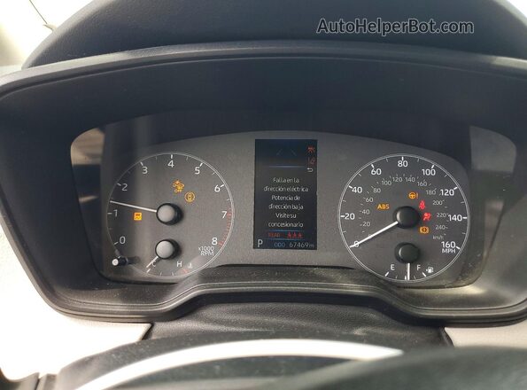 5YFB4MDE4RP197896 2024 TOYOTA COROLLA Silver Widok zestawu wskaźników