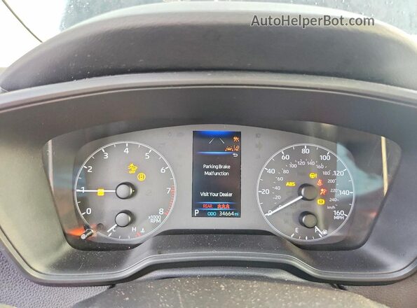 5YFB4MDE4SP287006 2025 TOYOTA COROLLA Black Vista del cuadro de instrumentos