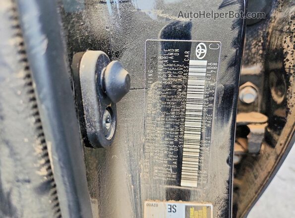 5YFB4MDE4TP436578 2026 TOYOTA COROLLA Black Вид наклейки з VIN-кодом