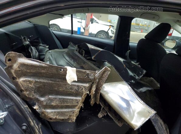 5YFB4MDE5SP307828 2025 TOYOTA COROLLA Gray უკანა სავარძლების ხედი