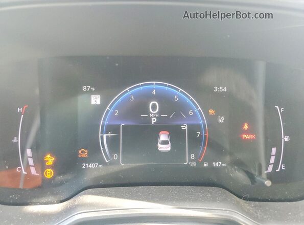 5YFB4MDE5TP389920 2026 TOYOTA COROLLA Black Вид щитка приладів