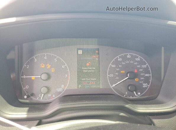 5YFB4MDE6SP358304 2025 TOYOTA COROLLA Серебряный Вид щитка приборов