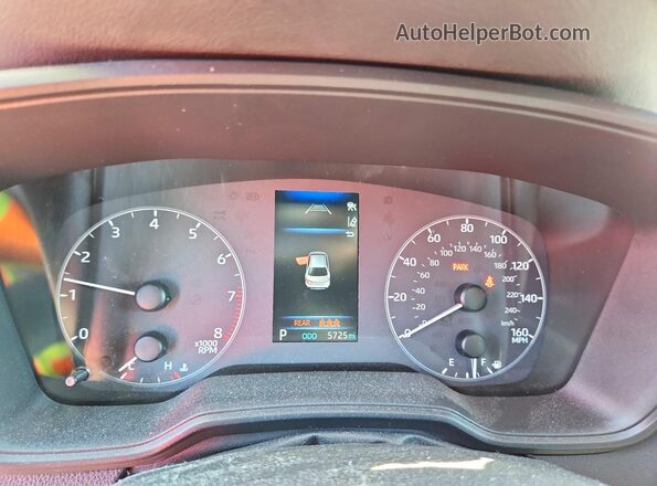 5YFB4MDE6SP359338 2025 TOYOTA COROLLA Белый Вид щитка приборов