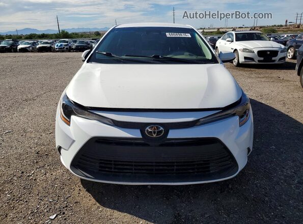 5YFB4MDE7SP265419 2025 TOYOTA COROLLA White Դիմացի տեսք