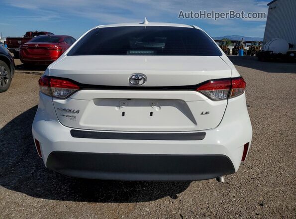 5YFB4MDE7SP265419 2025 TOYOTA COROLLA White Հետևի տեսք