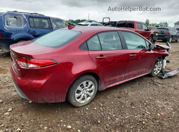 5YFB4MDE7SP305840 2025 TOYOTA COROLLA Red Trasero derecho