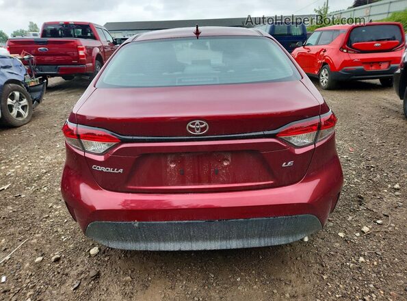 5YFB4MDE7SP305840 2025 TOYOTA COROLLA Red Vista trasera