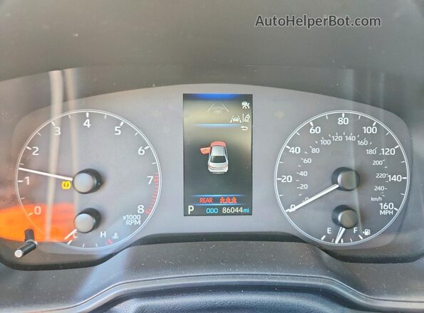 5YFB4MDE8RP189705 2024 TOYOTA COROLLA Black ხელსაწყოთა პანელის ხედი