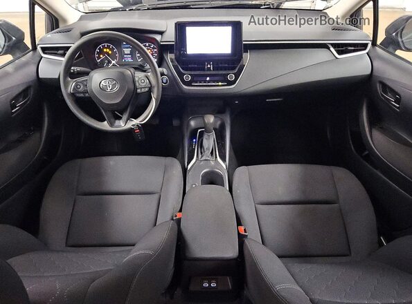 5YFB4MDE8RP199568 2024 TOYOTA COROLLA Gray Առջևի վահանակի տեսք
